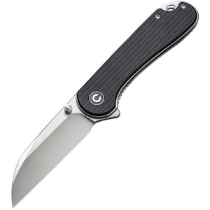 CIVIVI CIVC18062AF3 ELEMENTUM II LINELOCK WHARNCLIFFE NITRO V STEEL BLACK MICARTA HANDLE FOLDING KNIFE