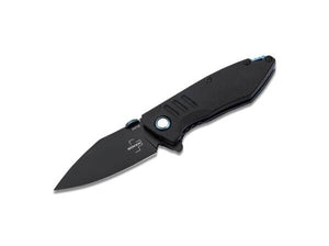 BOKER PLUS 01BO799 BEND LUCAS BURNLEY D2 STEEL LINERLOCK FOLDING KNIFE.