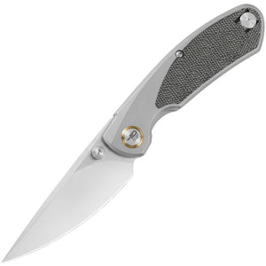 BESTECH BTKT2307A LITO  M390 STEEL TI/MICARTA HANDLE FRAME LOCK FOLDING KNIFE.