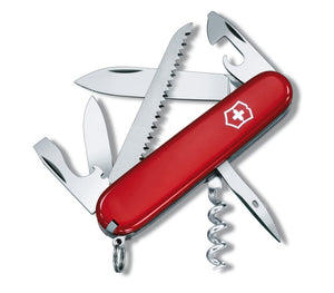 SWISS ARMY VICTORINOX 1.3613.71-033-X2 RED CAMPER MULTI FUNCTION POCKET KNIFE.
