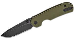 VOSTEED VOSA1402 A1402 CHIPMUNK LINERLOCK 14C28N STEEL OD GREEN G10 HANDLE FOLDING KNIFE.