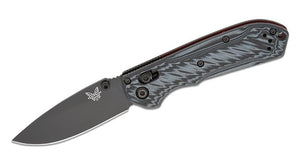 BENCHMADE 565BK-2 MINI FREEK CPM-M4 BLADE STEEL PLAIN EDGE FOLDING KNIFE.