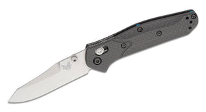 Benchmade 945-2 Mini Osborne Reverse Tanto Carbon Fiber CPM-S90V Plain Folding Knife