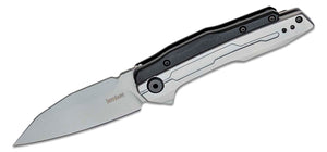 KERSHAW 2049 LITHIUM 8CR13MOV STEEL SPEEDSAFE GFN HANDLE FOLDING KNIFE.