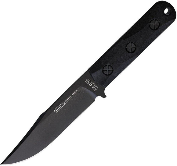 KABAR EK EK50 1095 CRO-VAN STEEL FIXED BLADE KNIFE WITH SHEATH.