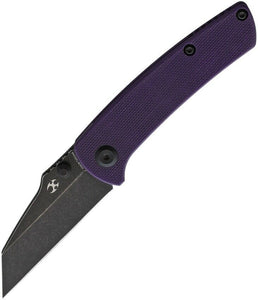 KANSEPT KNIVES KT2015A6 LITTLE MAIN STREET 154CM PURPLE G10 HANDLE FOLDING KNIFE