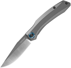 KERSHAW 7010 HIGHBALL LINERLOCK D2 STEEL STAINLESS STEEL HANDLE FOLDING KNIFE.