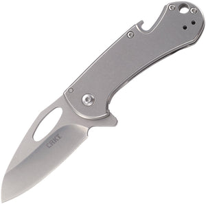 CRKT 4630 BEV-EDGE 8CR13MOV STEEL BOTTLE OPENER ERIC OCHS FOLDING KNIFE.