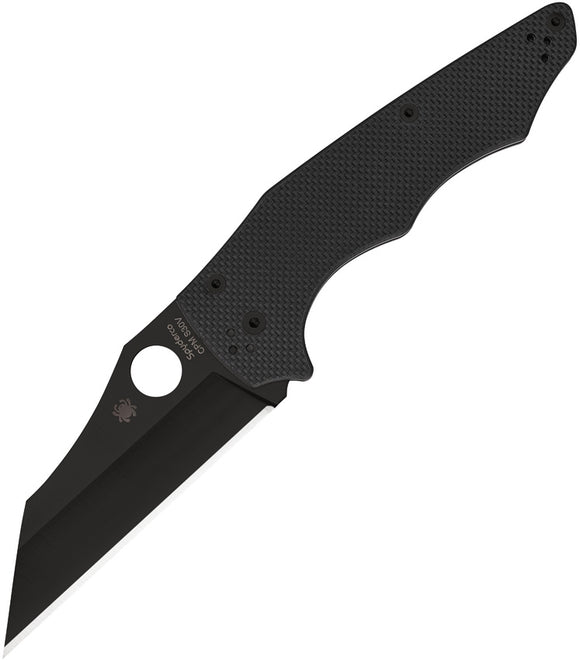 SPYDERCO C253GPBBK YOJUMBO BLACK S30V COMPRESSION LOCK G10 HANDLE FOLDING KNIFE