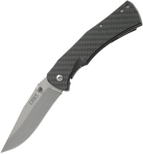 CRKT 2085 XAN DARRIN SIROIS 1.4416 STEEL CLIP POINT PLAIN EDGE FOLDING KNIFE