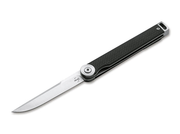 BOKER PLUS 01BO390 KAIZEN D2 STEEL G10 HANDLE LINERLOCK FOLDING KNIFE